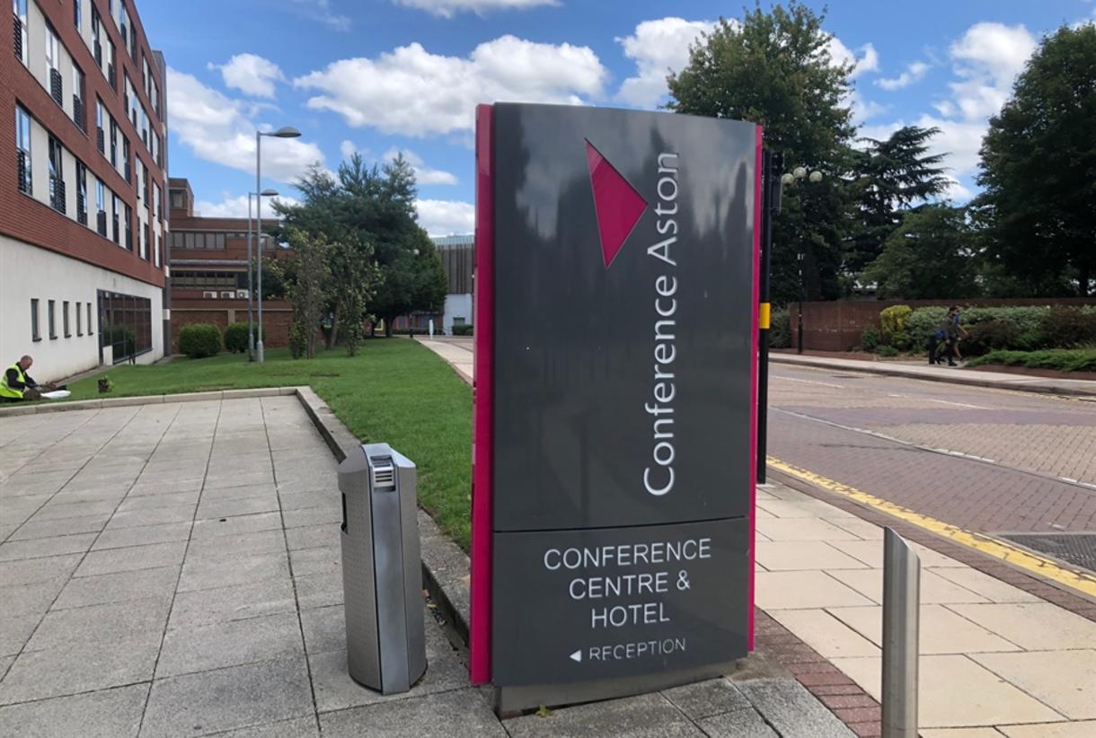 Modern conference center at Conference Aston, ideal for corporate events and meetings.