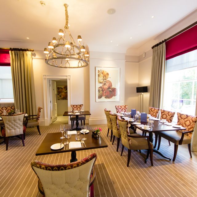 Private dining room at Three Church Road, elegant decor for intimate gatherings and corporate events.