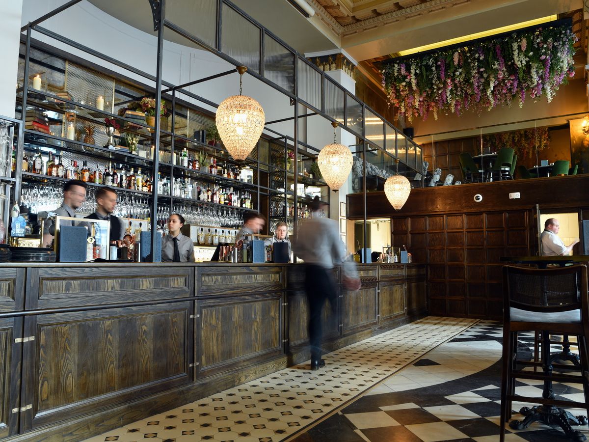 Stylish Secret Bar in The Lost & Found Birmingham, ideal for networking and cocktail events.