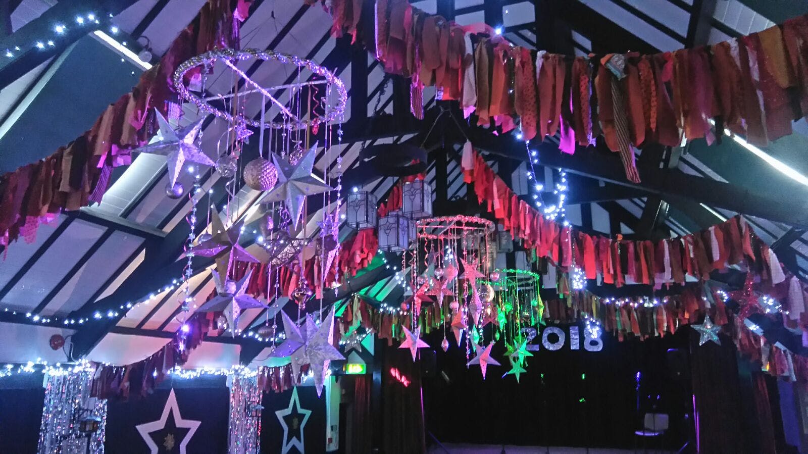 Small Meeting Room in Alvechurch Village Hall, vibrant decor for celebrations and events.