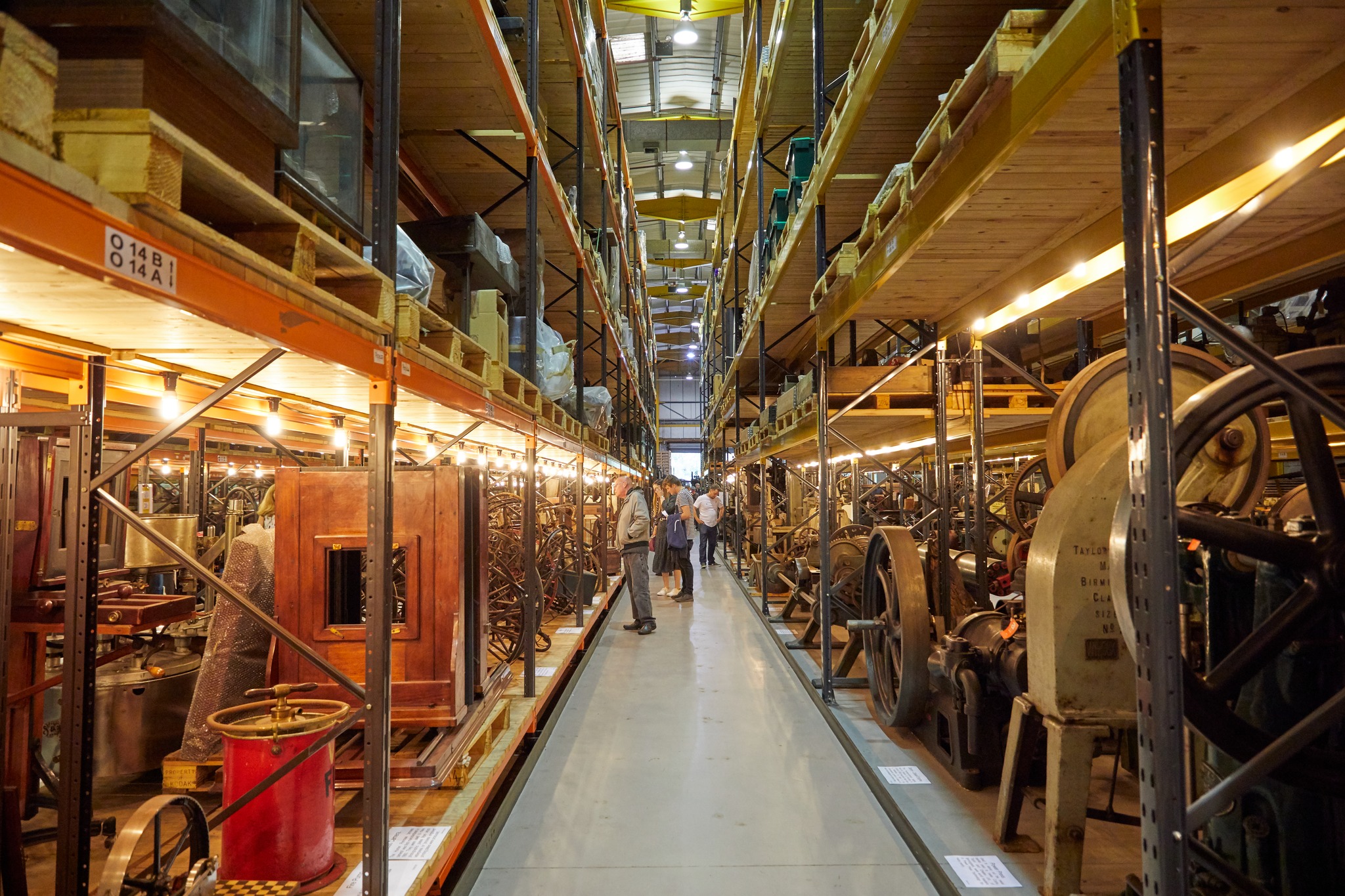 Museum Collection Centre Birmingham, vintage machinery, unique event venue
