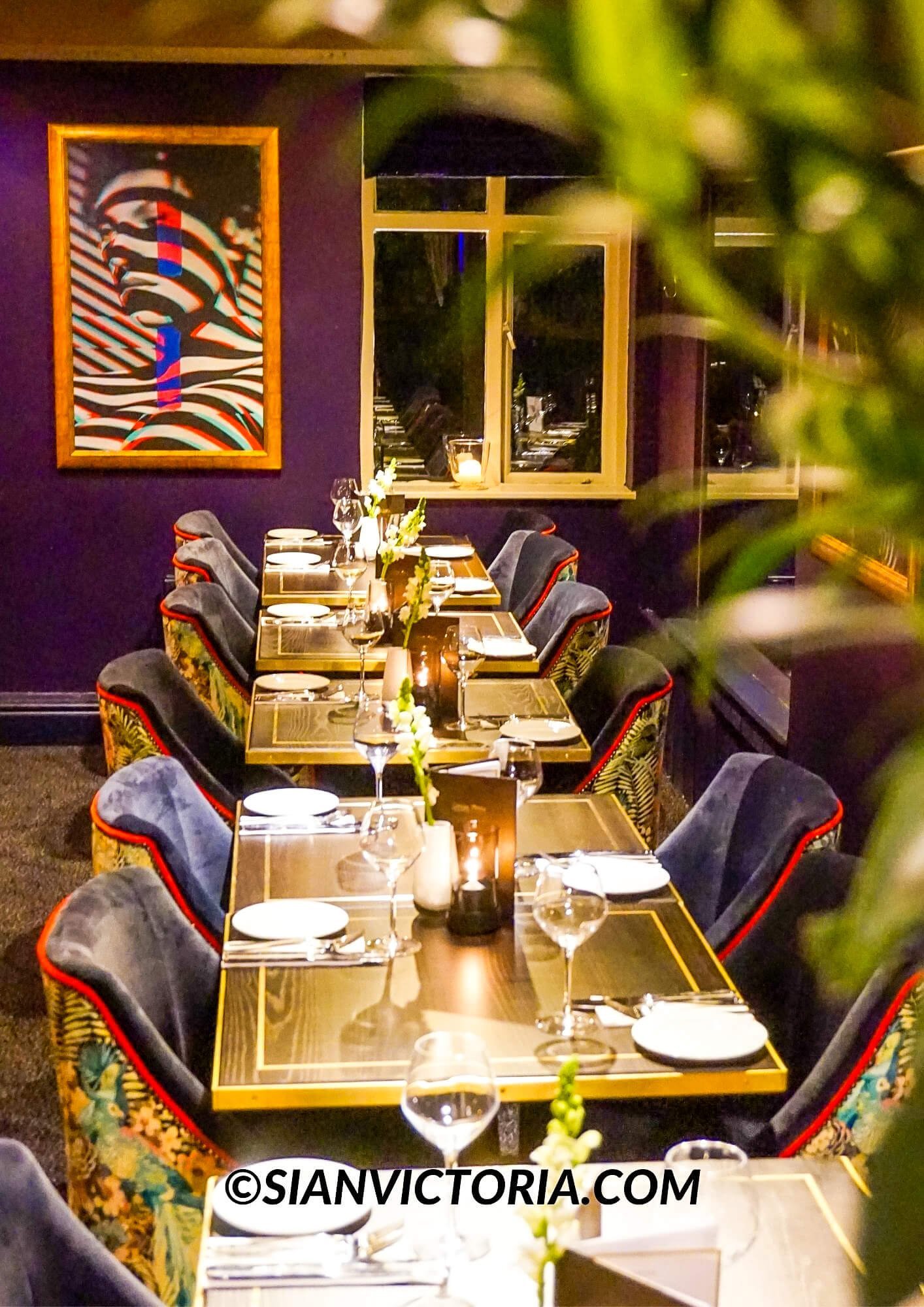 Elegant dining space at The Lyttelton Arms, perfect for gatherings and corporate events.