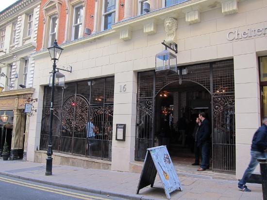 Charming Botanist Birmingham bar with intricate ironwork, ideal for events and gatherings.