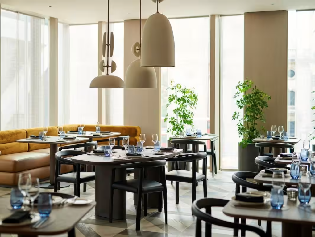 Straits Kitchen London event venue, modern elegant dining