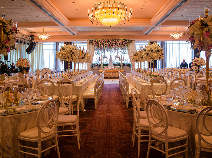 Elegant Luchetti Ballroom at Condado Vanderbilt Hotel, perfect for weddings and formal events.