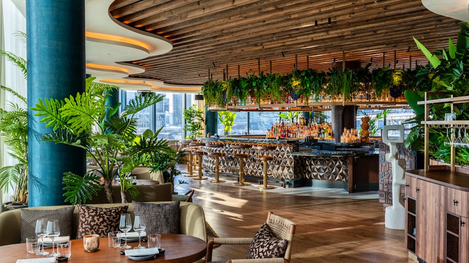 Stylish Mezzanine venue in Los Mochis for upscale events and social gatherings.