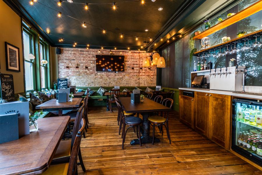 Cozy venue at The Africa Centre, ideal for intimate gatherings and networking events.