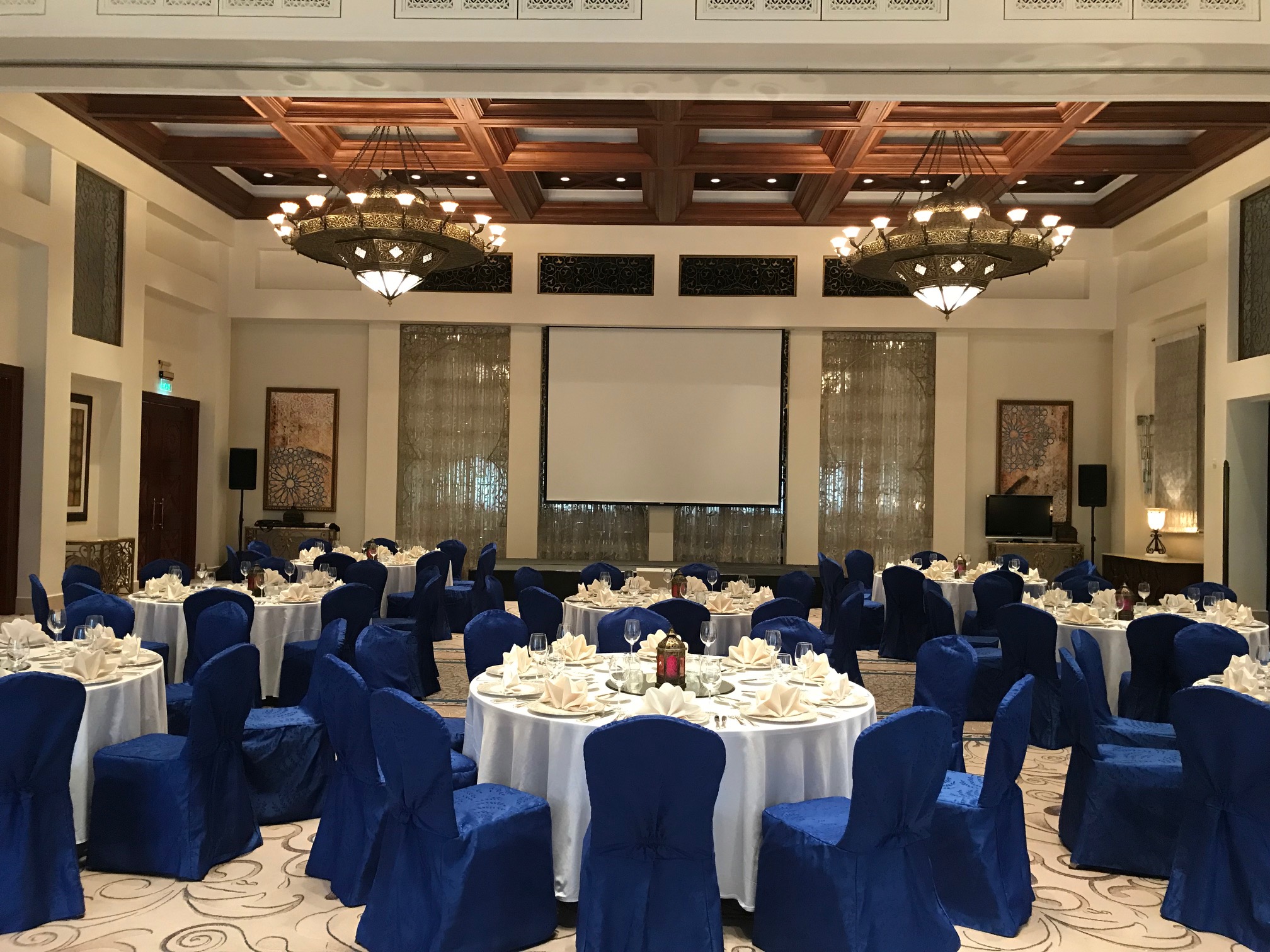 Peregrine Ballroom at Graduate Cambridge, elegant banquet hall for corporate events.