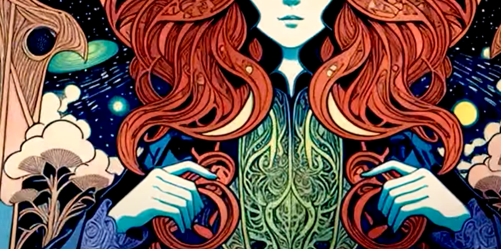 Vibrant artistic backdrop at Imaginarium Gallery for creative events and innovation themes.