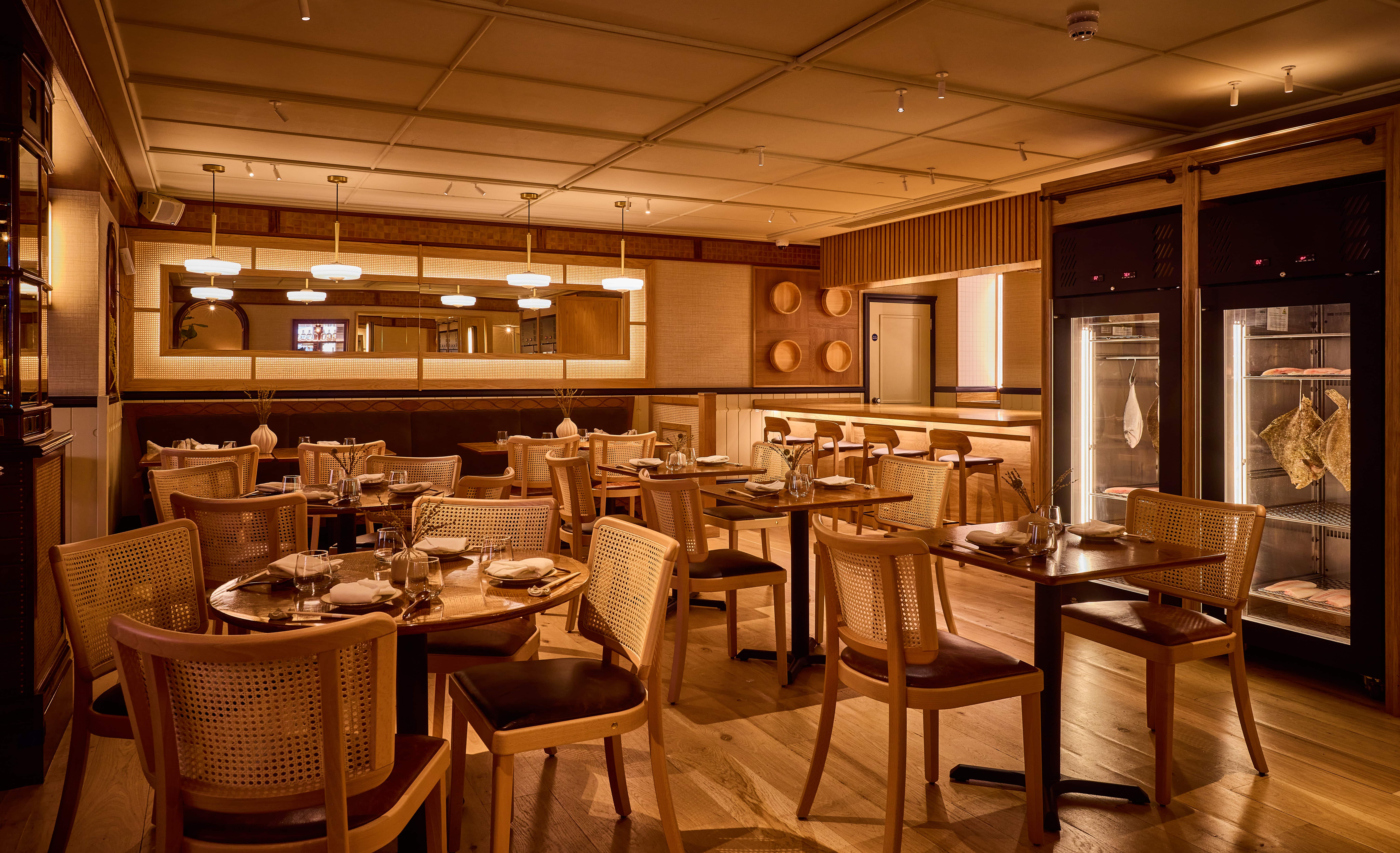 Sophisticated dining space for corporate events and private celebrations in NIJŪ.