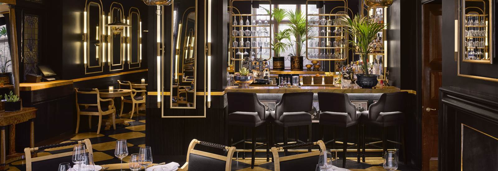 Elegant dining space at Blakes Hotel London, perfect for upscale events and gatherings.