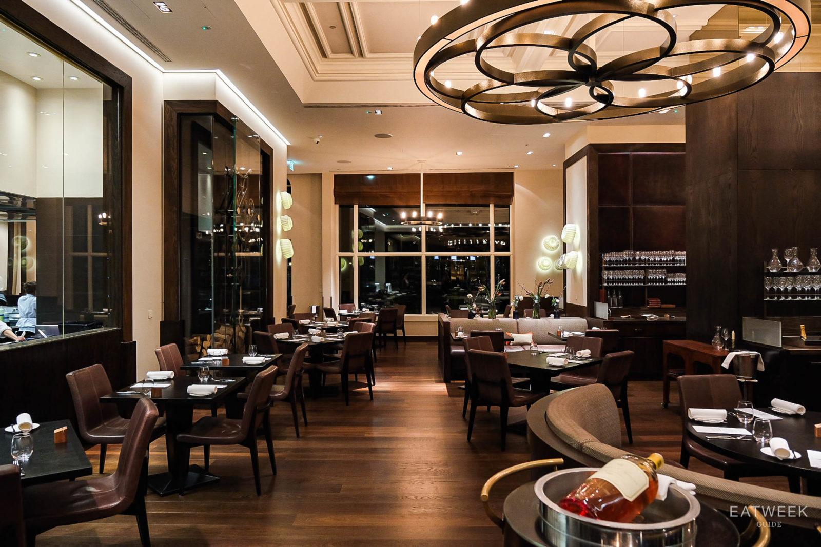 Elegant dining space at Dinner by Heston Blumenthal, ideal for corporate events and celebrations.