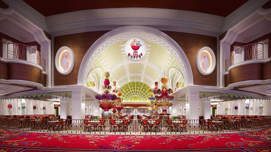 Elegant Picasso Ballroom at Encore Boston Harbor, ideal for corporate events and celebrations.