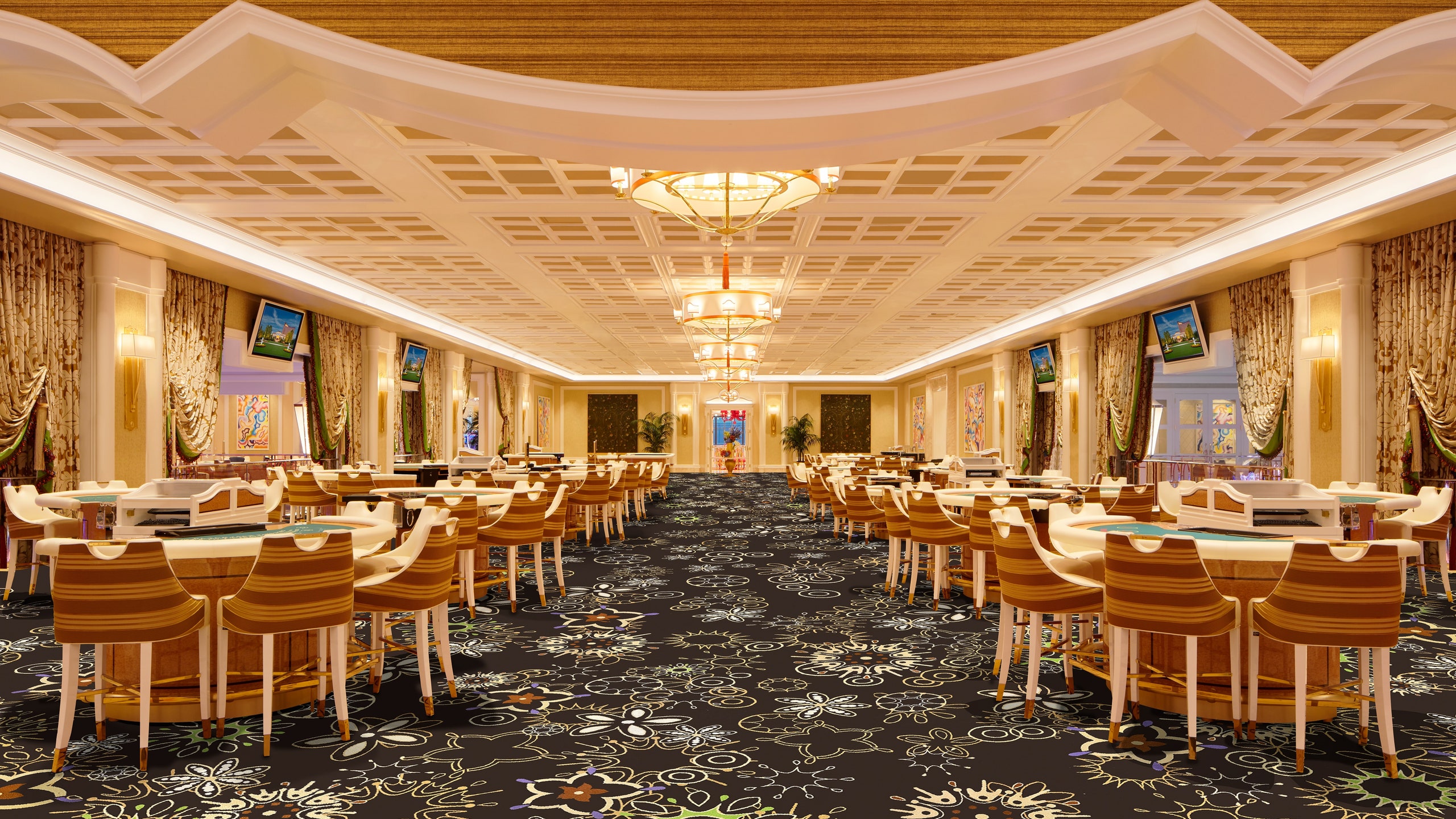 Elegant Picasso Ballroom at Encore Boston Harbor, perfect for conferences and gala events.