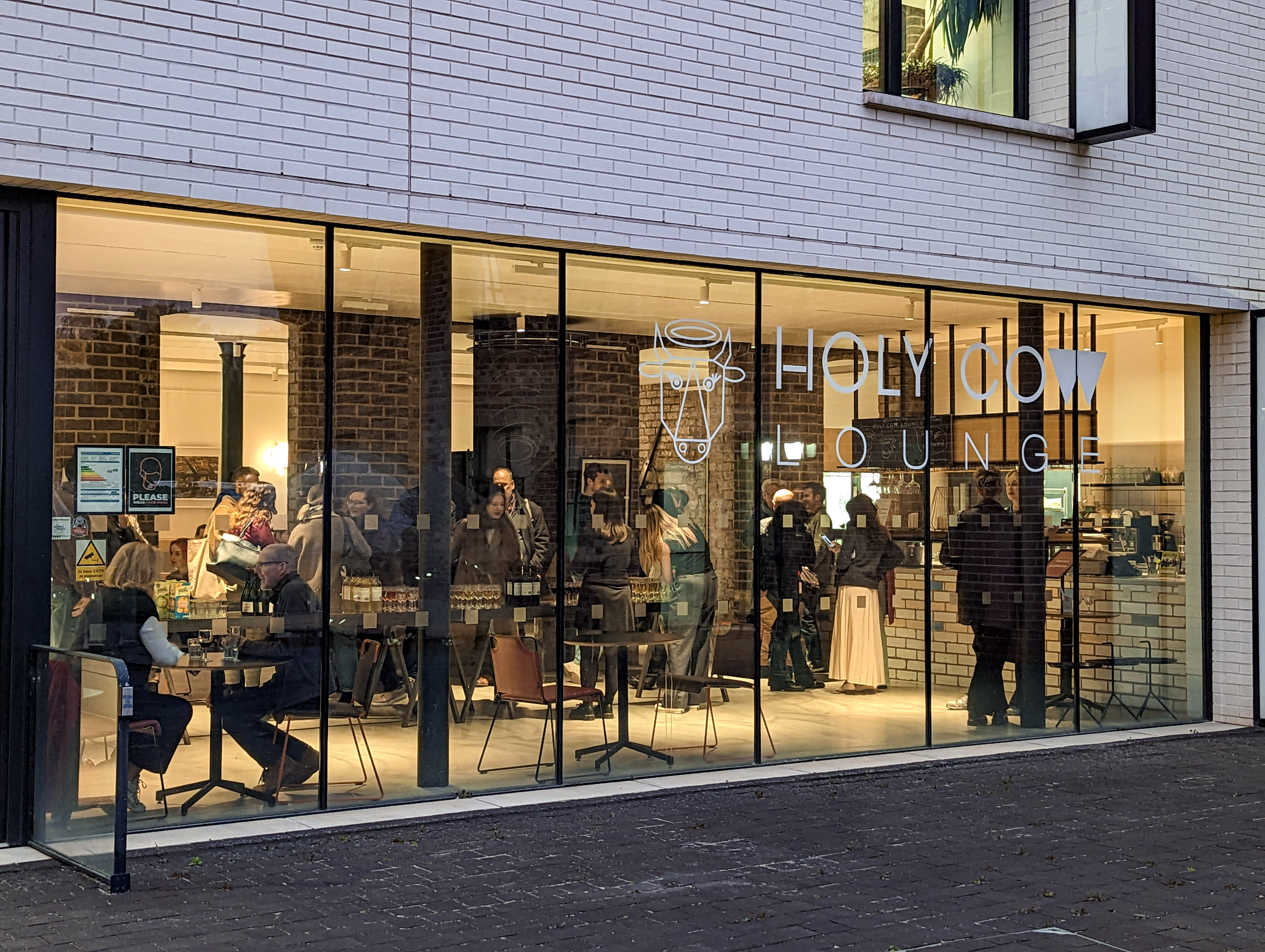 Café and Courtyard in Edinburgh Printmakers, vibrant venue for events and networking.