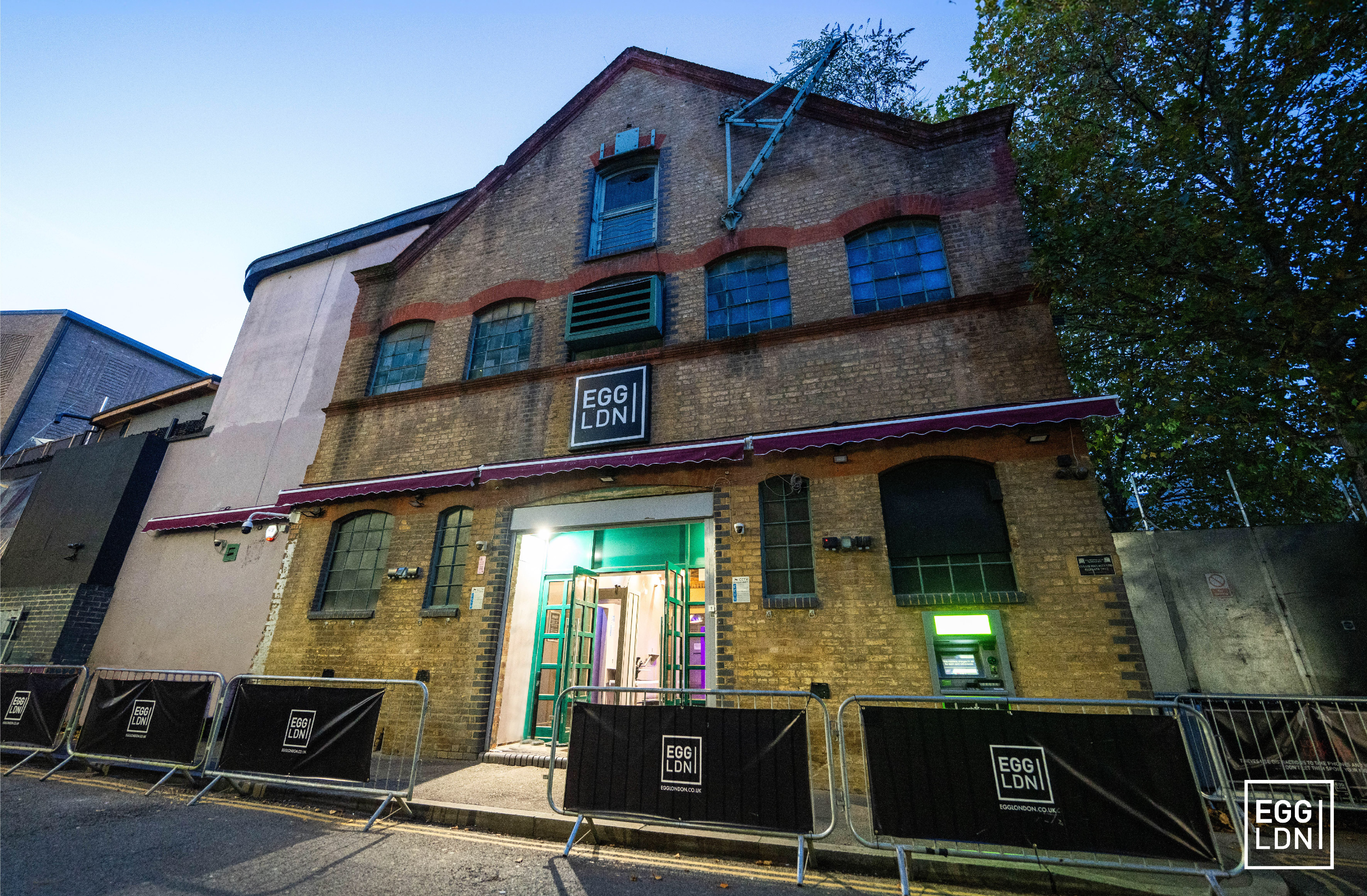 The Garden Outdoor Terrace at Egg LDN, a versatile venue for creative events.
