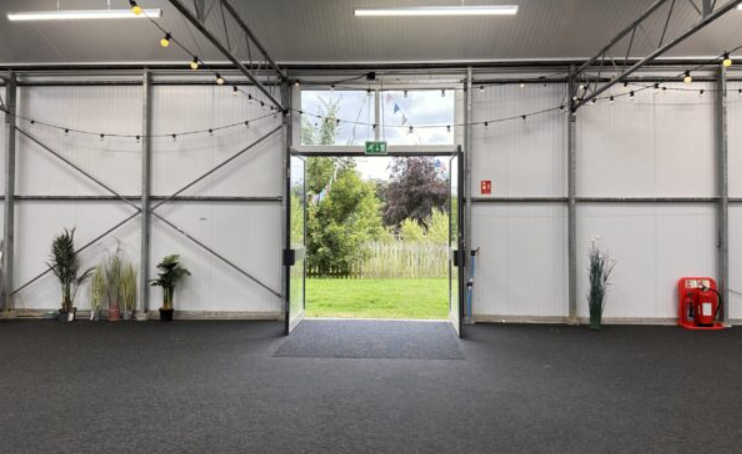 Versatile UpCountry Events Barn venue with natural light for weddings and gatherings.