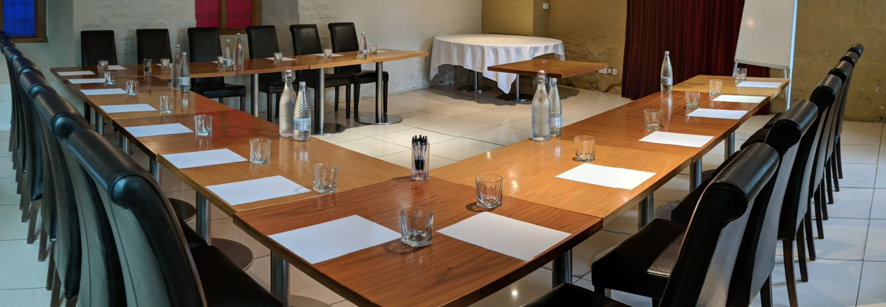 U-shaped meeting room setup for events and conferences in The Church Northampton.