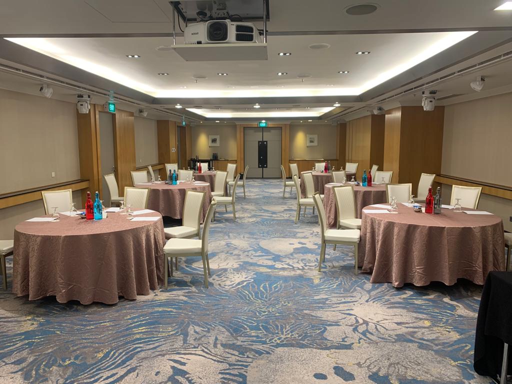 Lower Level Function Rooms at M Hotel Singapore, ideal for workshops and networking events.