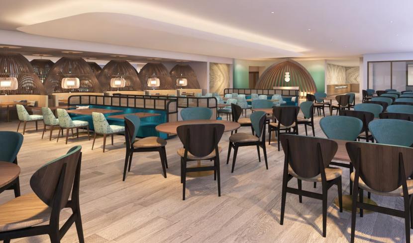 Modern banquet hall at Crowne Plaza Resort Guam, perfect for events and meetings.