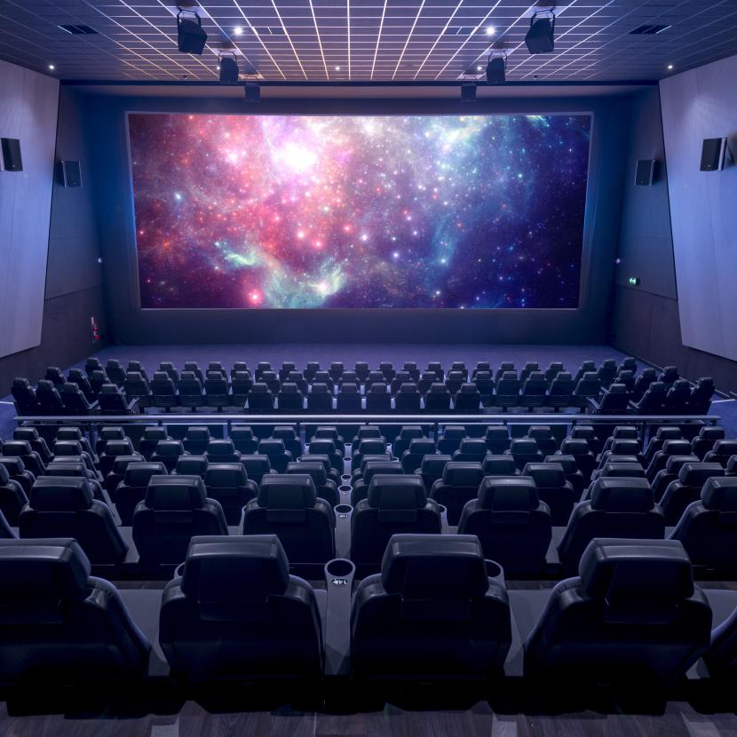 Modern ODEON Norwich cinema auditorium with plush seating for immersive film screenings.