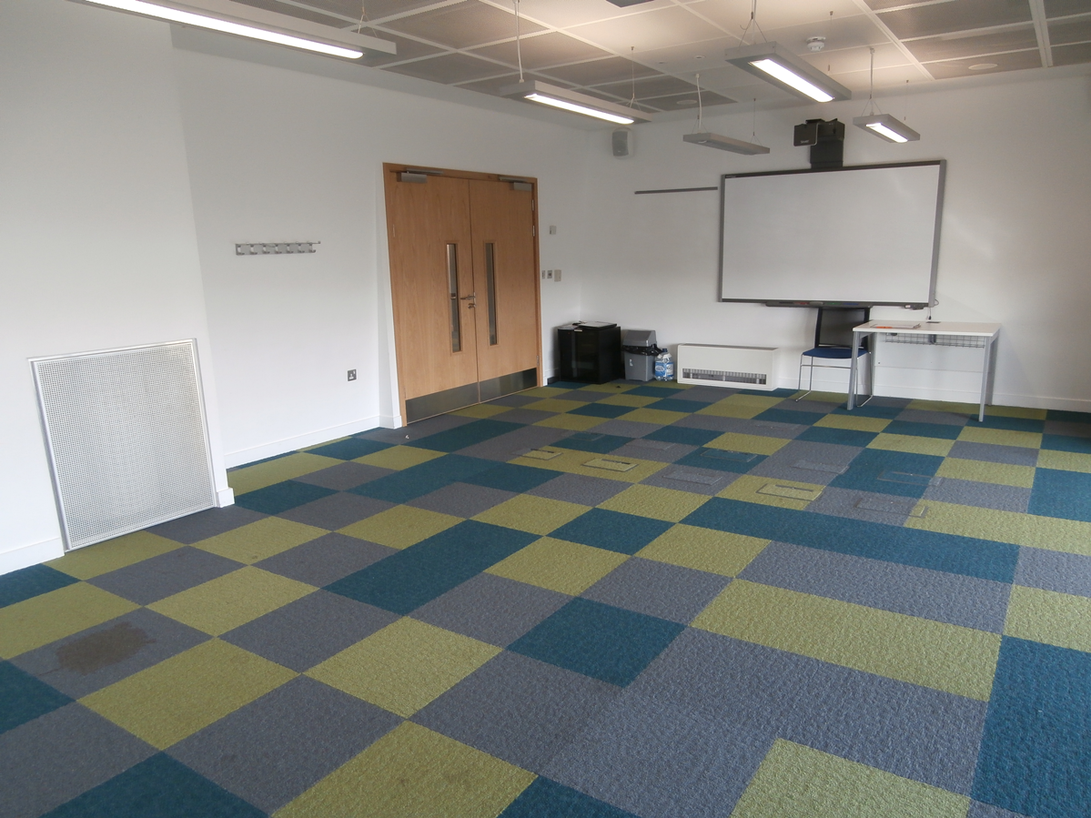 Modern Meeting Room 5 at Canada Water Library, ideal for workshops and presentations.