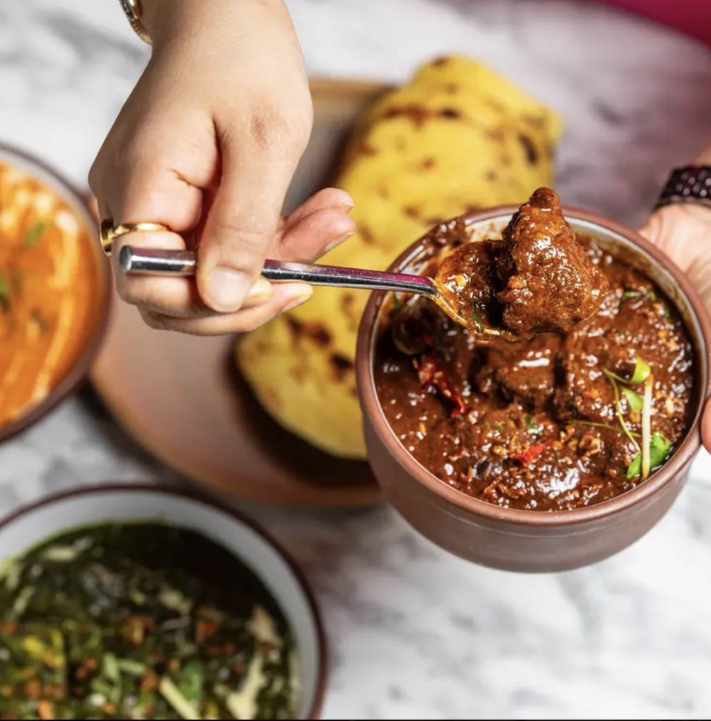 Biryani Kebab Chai dish at BKC Soho, perfect for catering events and guest satisfaction.