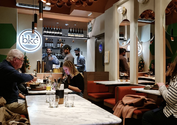 Biryani Kebab Chai dining space in BKC, ideal for networking events and gatherings.