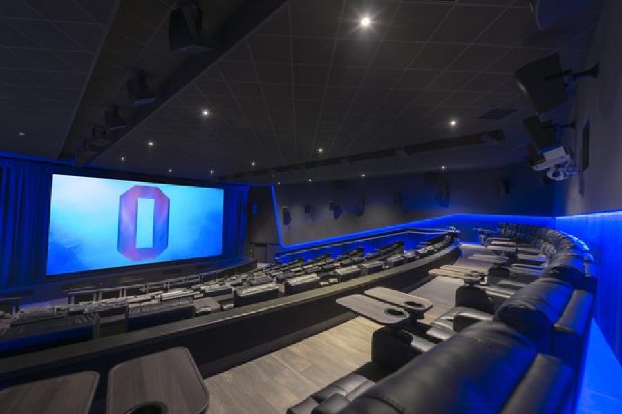 Odeon Luxe Leeds Thorpe Park cinema with plush seating for corporate events and screenings.