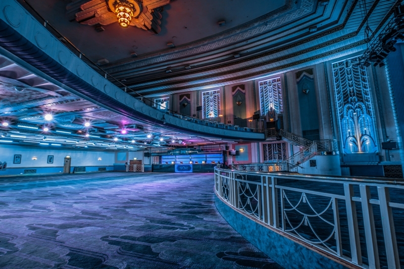 Elegant Grand Hall in Troxy with art deco design, perfect for corporate events and gatherings.