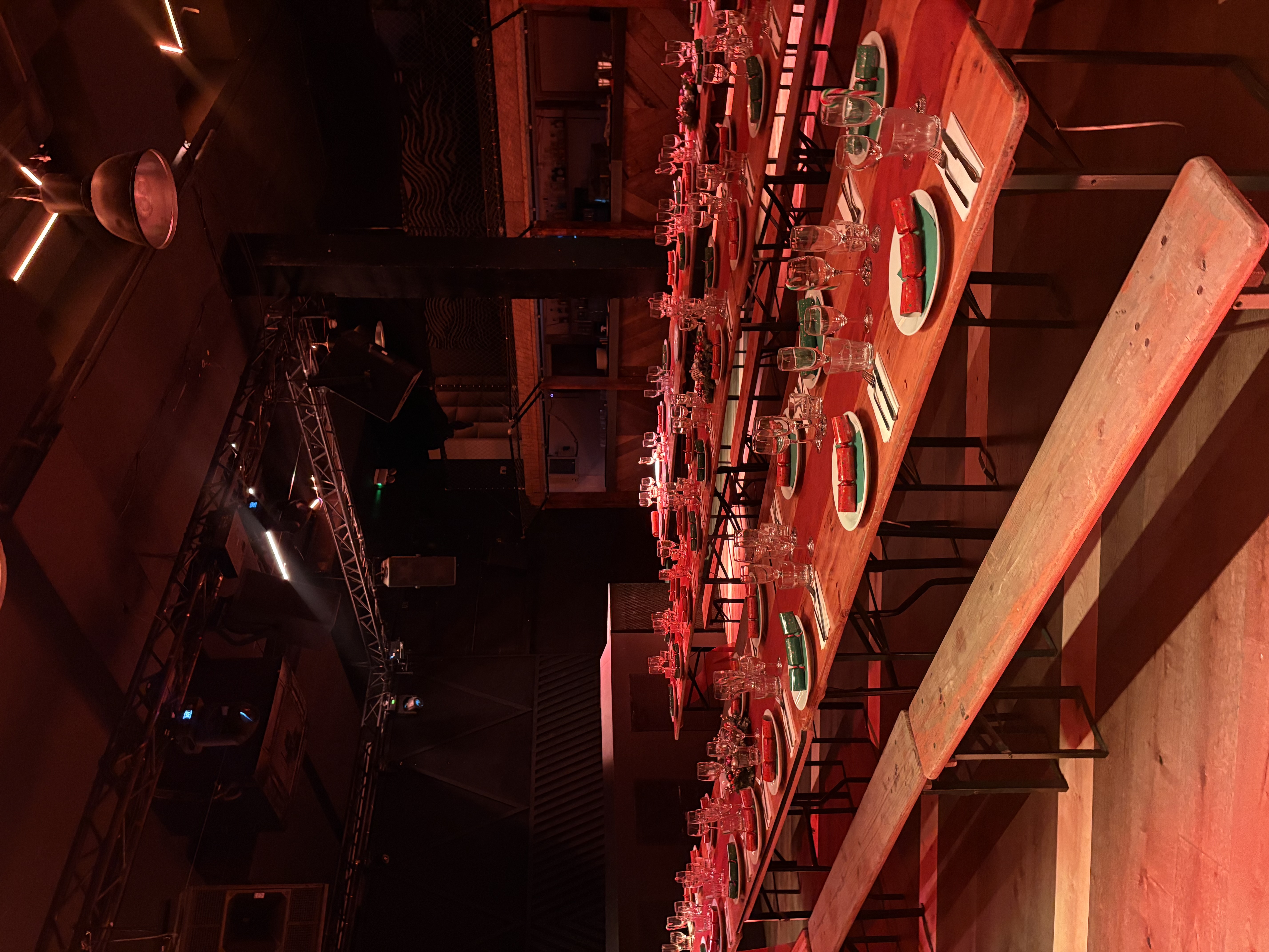 No90 Hackney Wick banquet venue, rustic industrial event space