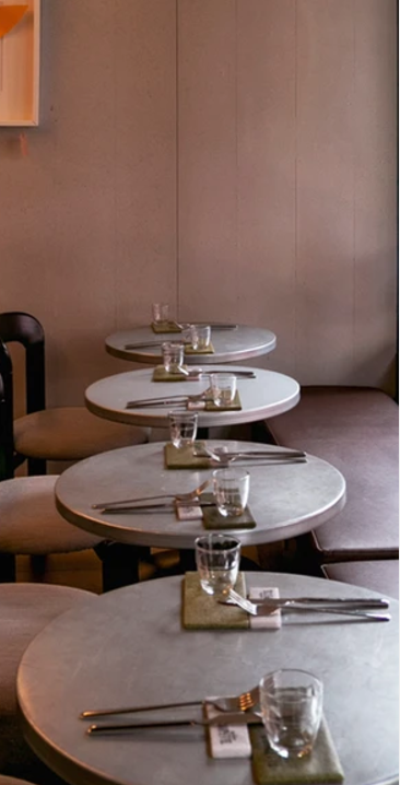 Elegant cocktail bar setup for intimate dining events and networking.