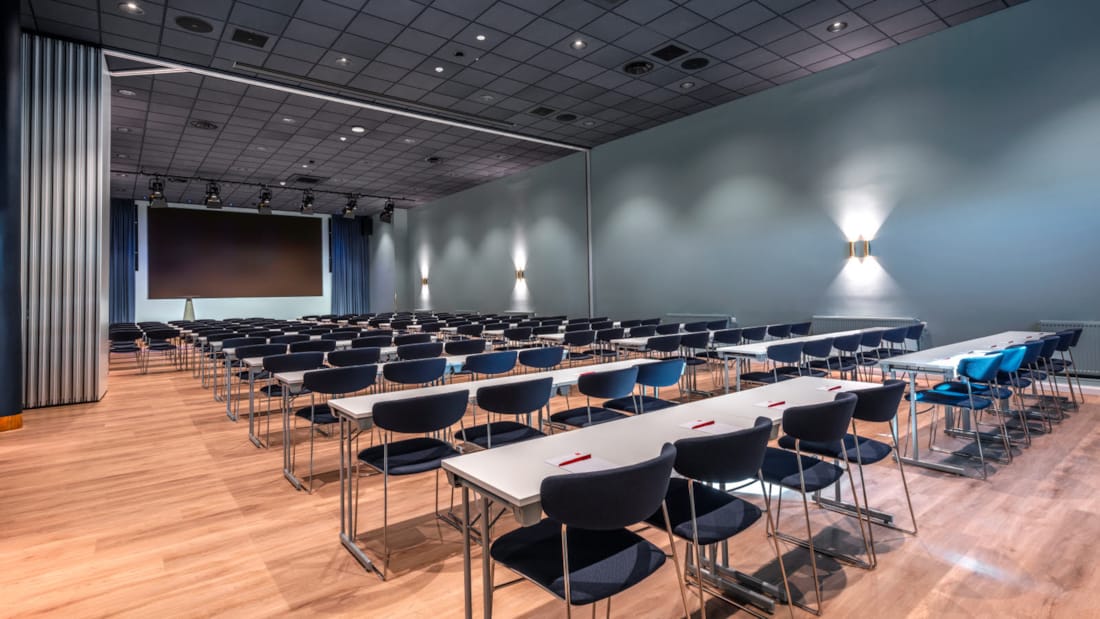 Olavsalen meeting room at Clarion Hotel, perfect for corporate events and presentations.