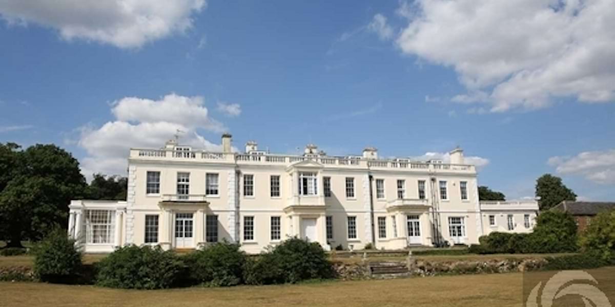 Elegant Barham Court meeting room, classic architecture for upscale corporate events and weddings.