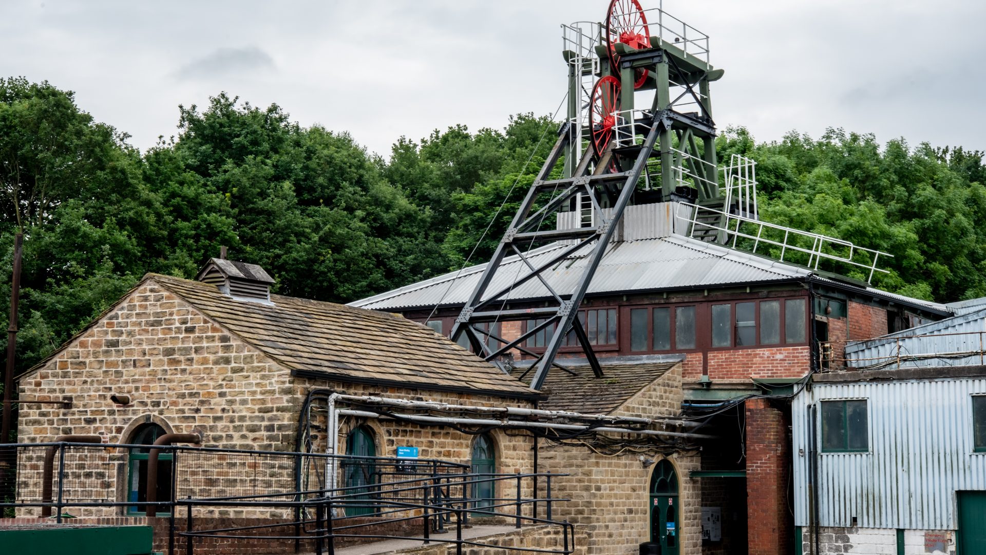 Caphouse Suite at National Coal Mining Museum: rustic venue for events and workshops.