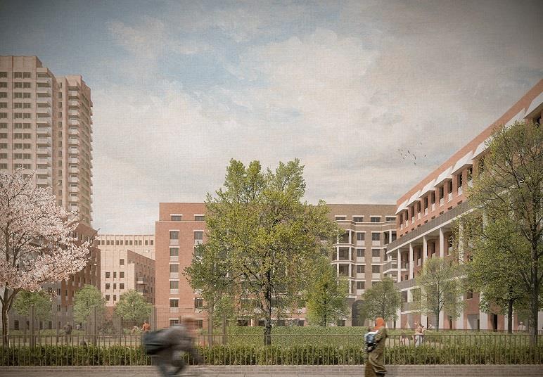 Penfold Community Hub: modern venue for events amidst lush greenery and urban design.