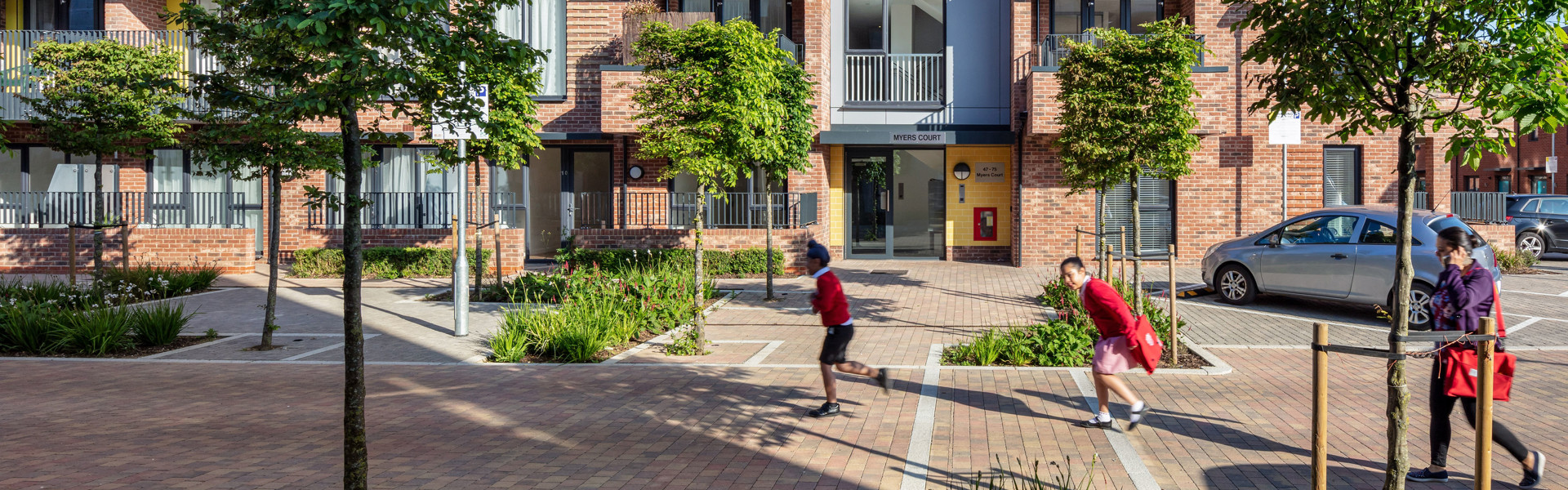 Penfold Community Hub outdoor space in Notting Hill for events and workshops.