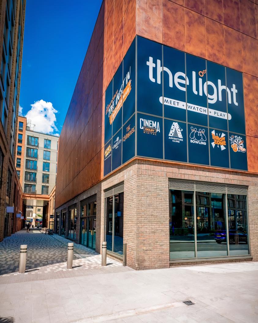 Vibrant Cinema in The Light Redhill, modern venue for corporate events and gatherings.