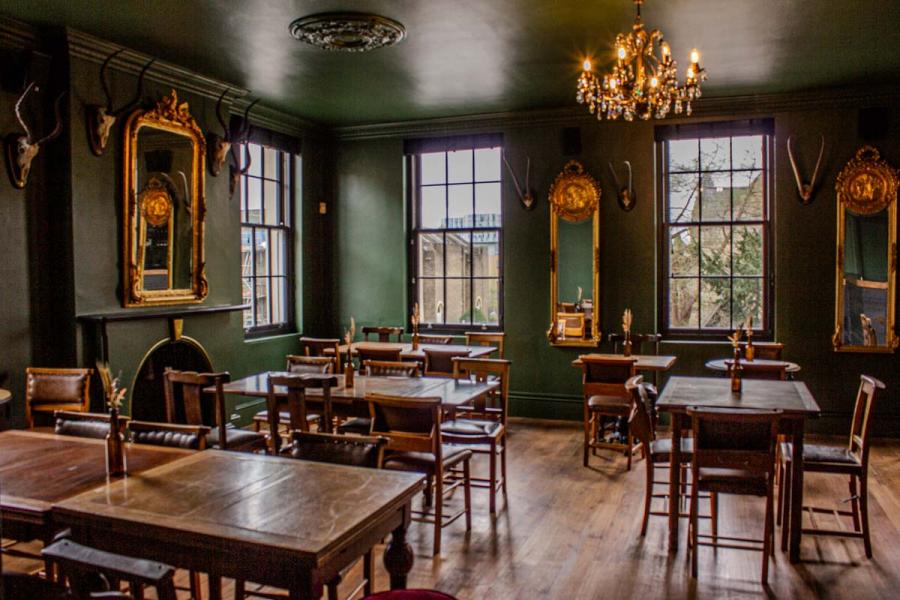 Rustic Function Room at The Macbeth, ideal for intimate gatherings and creative workshops.