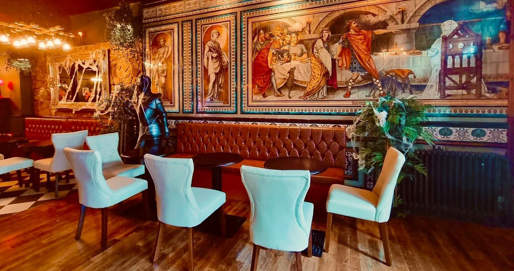 Stylish Function Room at The Macbeth with elegant seating for networking events.