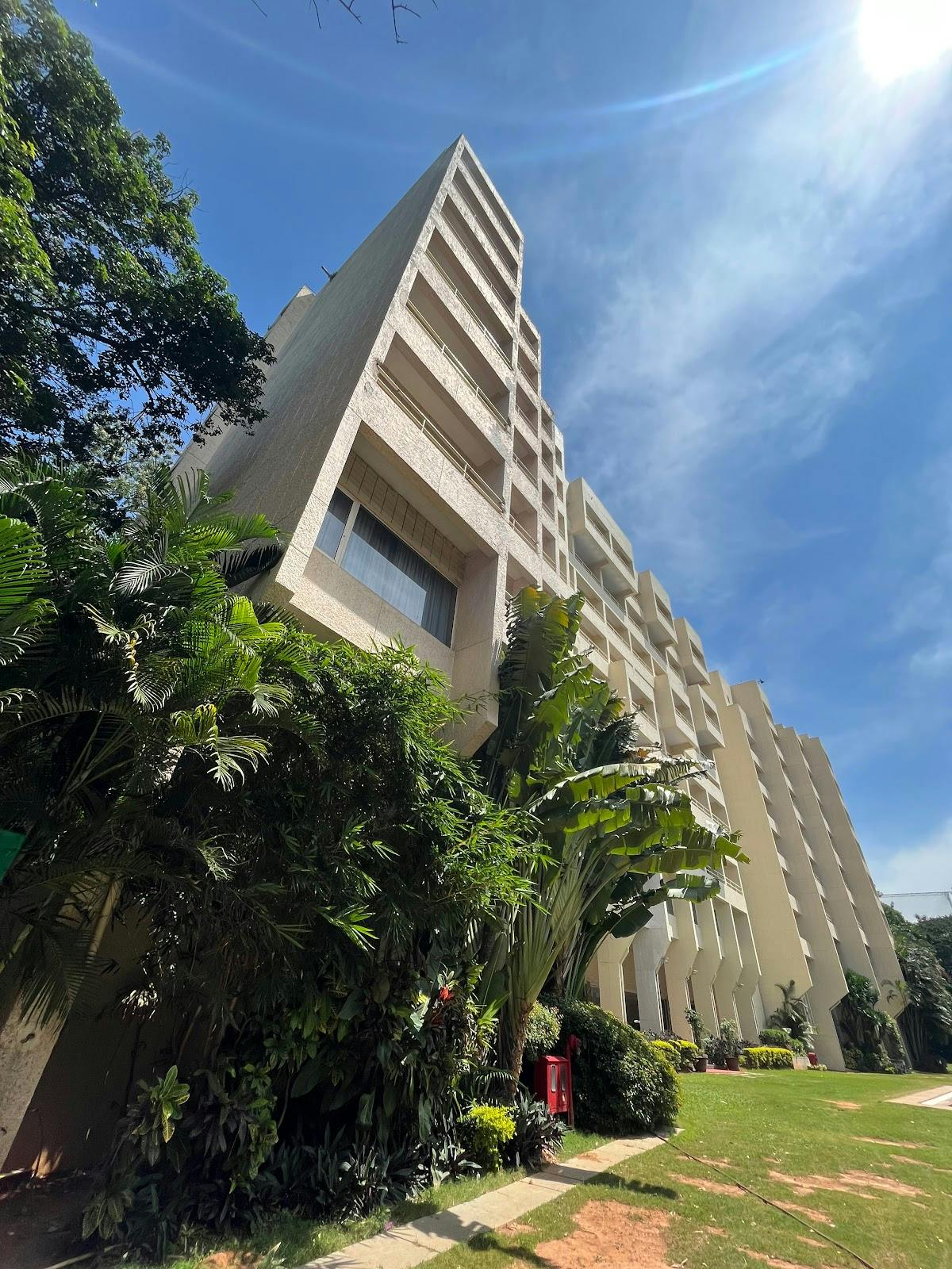 Modern board room at The LaLiT Ashok Bangalore, perfect for corporate events and gatherings.