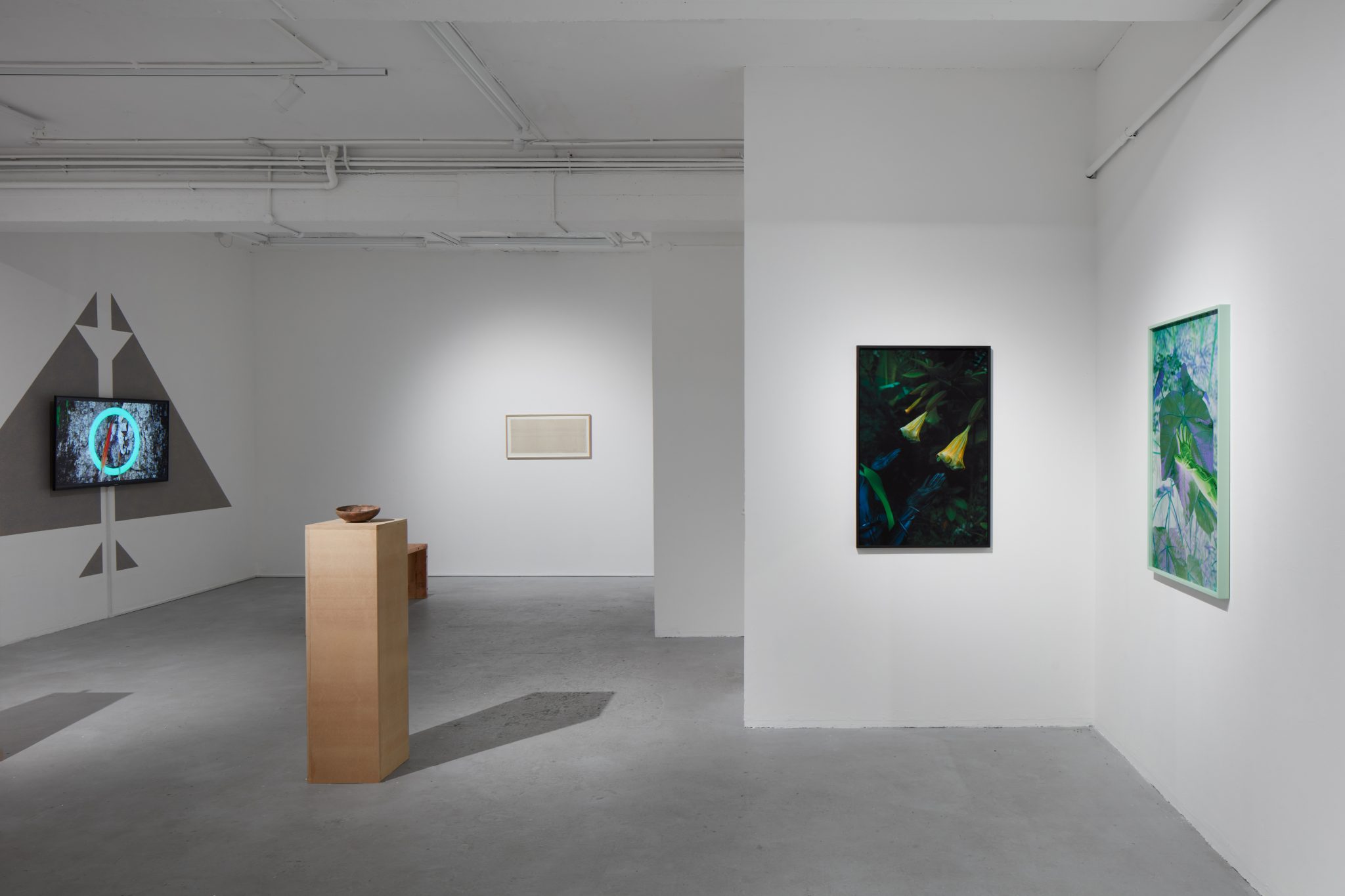 Contemporary art gallery with minimalistic design, ideal for exhibitions and corporate events.