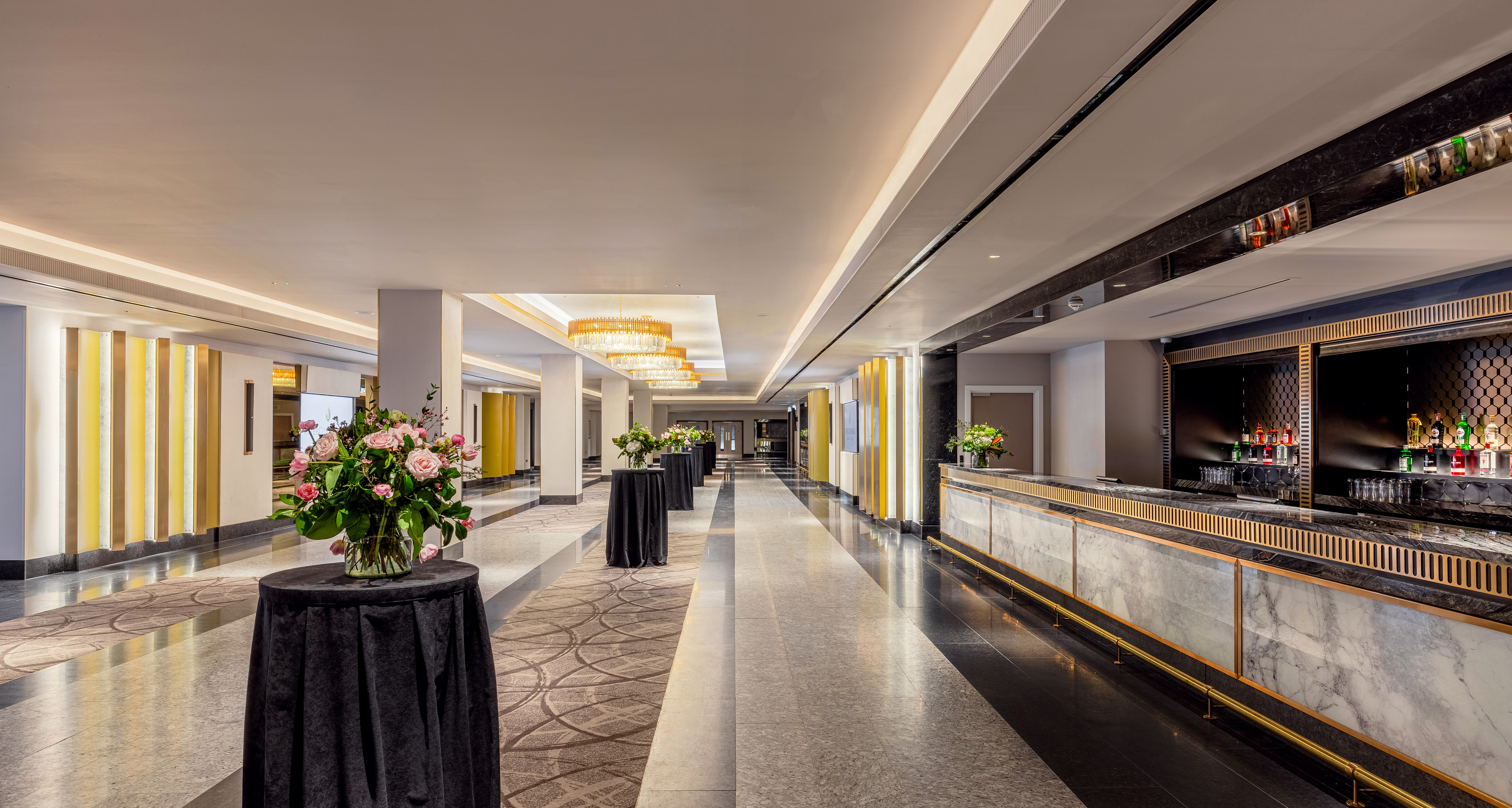 Peninsula Ballroom at InterContinental London - The O2, elegant event space for receptions.
