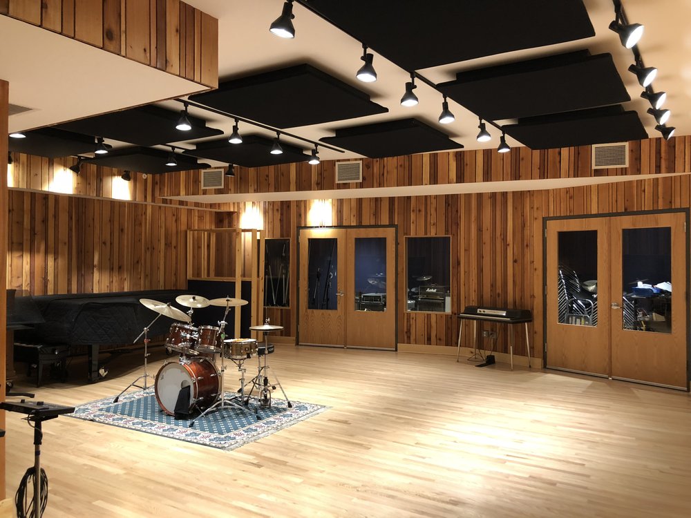Large Tracking Rooms at Sound On Sound Studios, ideal for music events and workshops.
