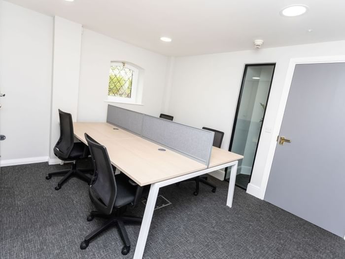 Minimalist conference room at UBC Flexible Offices, ideal for team meetings and brainstorming.