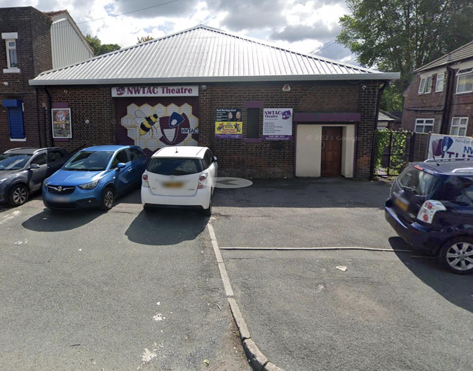 Foyer of NW TAC Theatre, ideal for community events and local productions.