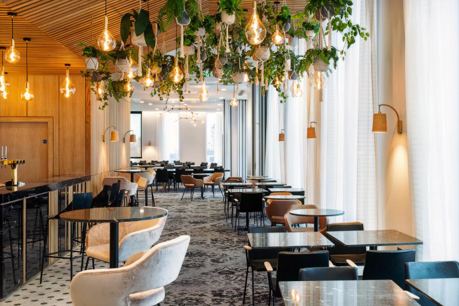 Elegant private function room in Slug And Lettuce Didsbury for meetings and events.