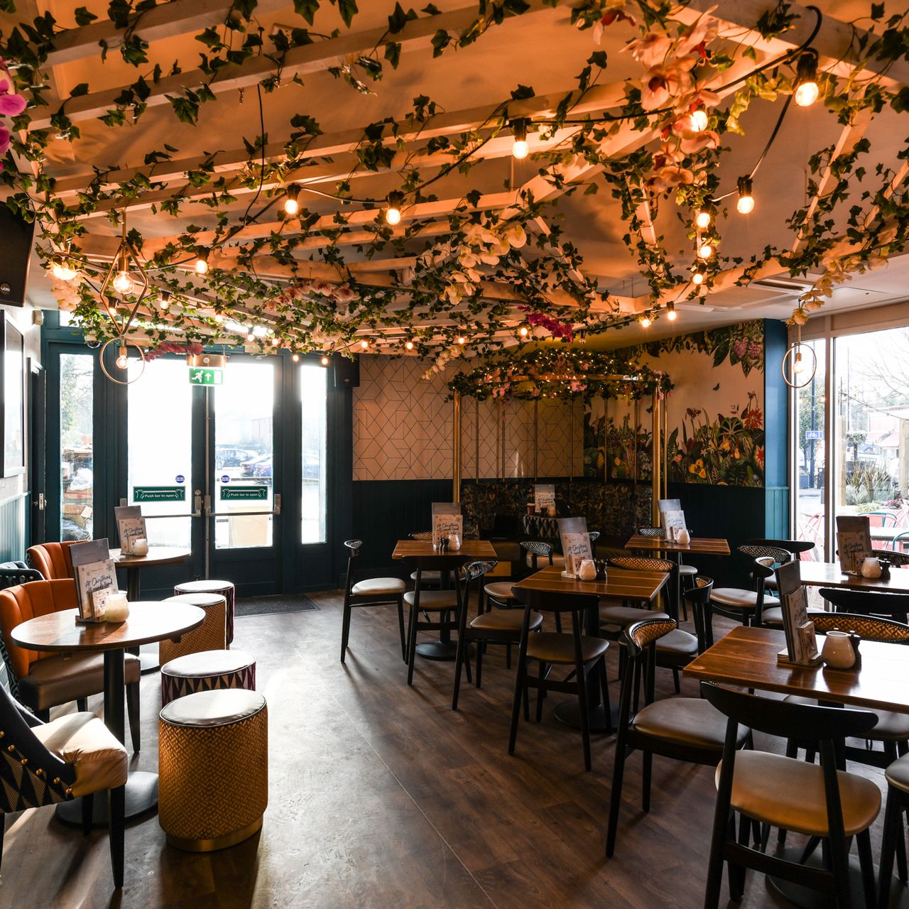 Charming venue in Slug and Lettuce Didsbury for casual gatherings and networking events.