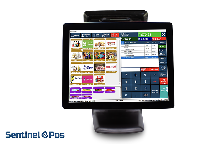 Modern POS system for efficient event management and guest satisfaction.