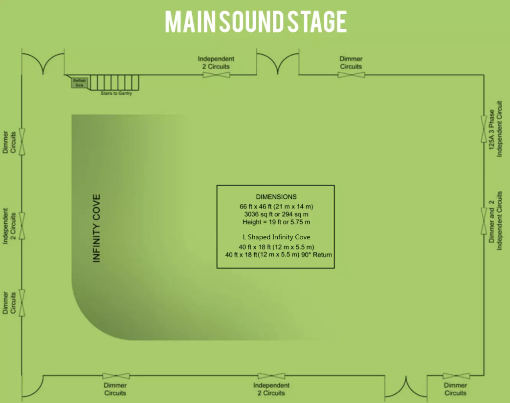 Main Sound Stage - Vectar Studios